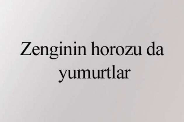bu atasozlerini hic duymadiniz sozcu