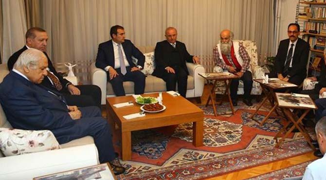 erdogan dan surpriz ziyaret son