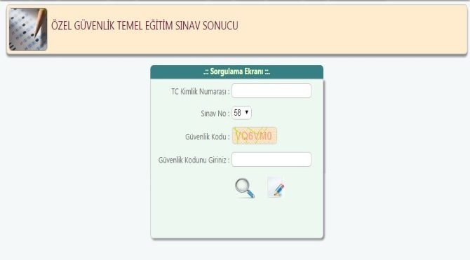 Ozel Guvenlik 58 Temel Egitim Sinav Sonuclari Aciklandi Sozcu Gazetesi