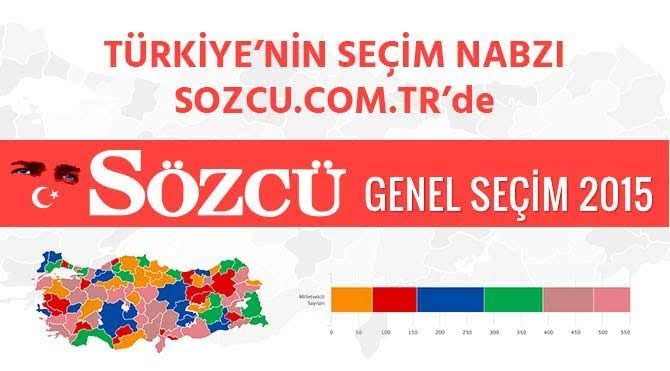 secim sonuclari sozcu com tr de son