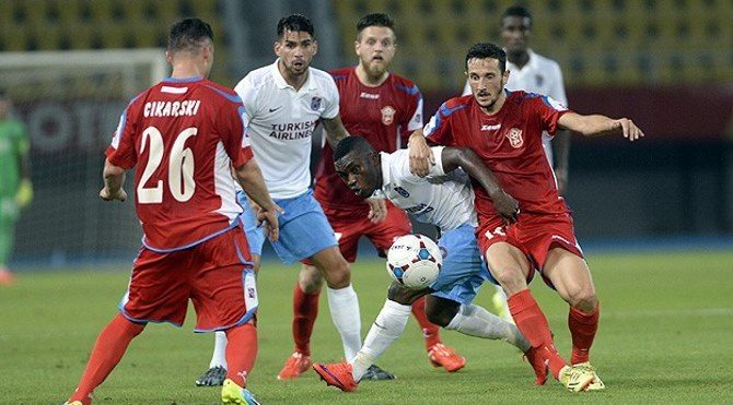 Rabotnicki 1-0 Trabzonspor maç özeti