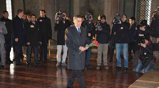 Aziz Sancar, Ata'nın huzurunda