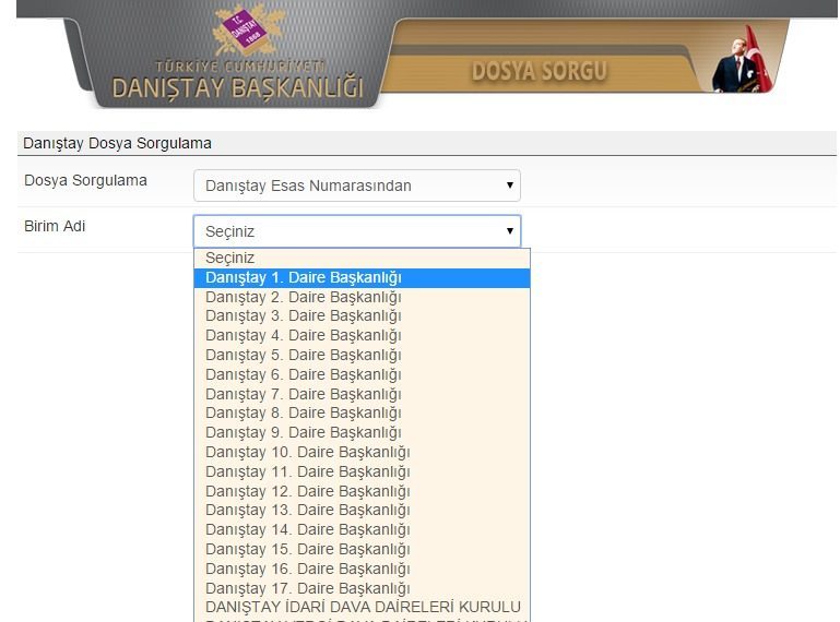 Danistay Mahkeme Dosya Sorgulama Sozcu Gazetesi