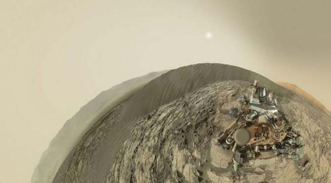 Curiosity uzay aracı Mars’tan selfie gönderdi