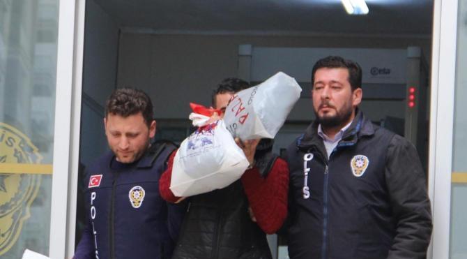 Hırsızlık zanlısı güvenlik kamerasından yakalandı