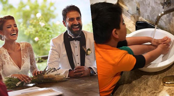 Erhan Çelik’ten abdest fotoğrafı
