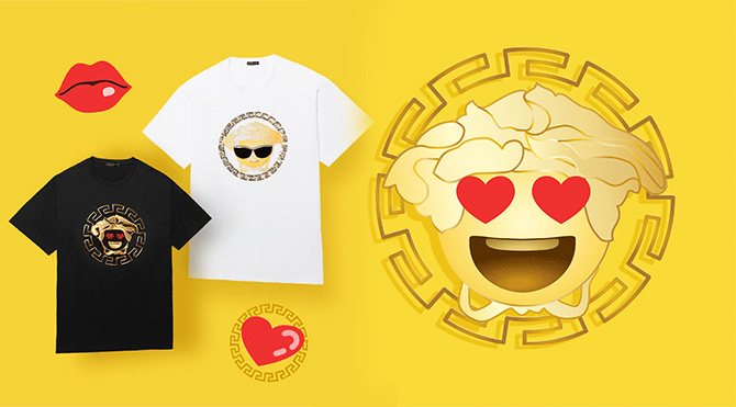 Moda devinden emojili tanıtım