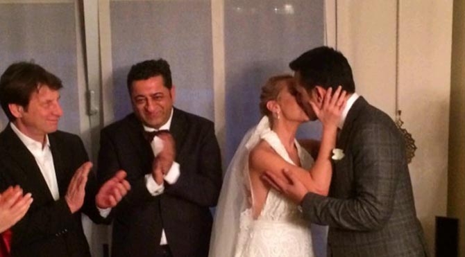 Helin Avşar Serhan Bora ile evlendi