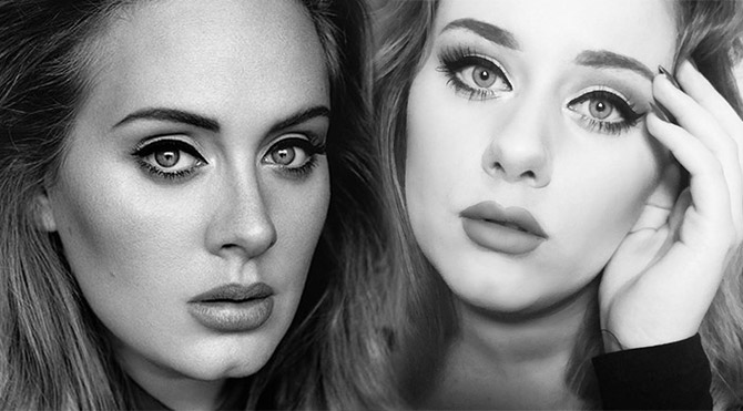 Bu da Adele’in ikizi