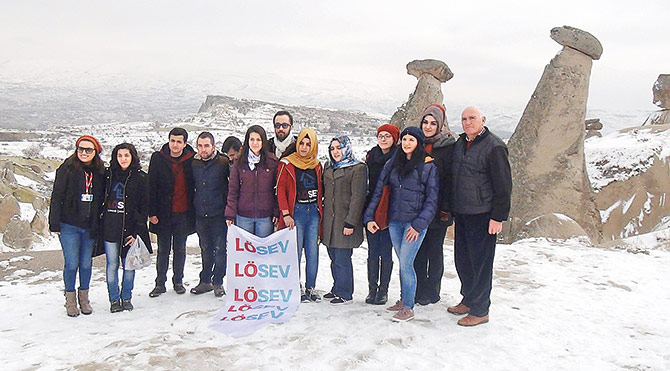 LÖSEV’in gençleri Kapadokya’da