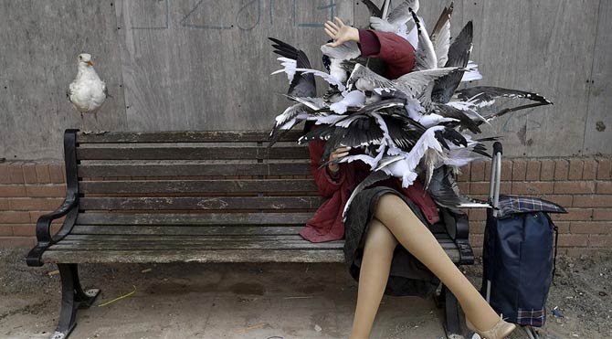 Banksy ortaya çıktı