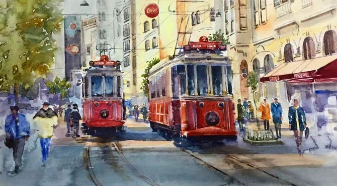 İstanbul’un eşsiz manzarasına büyülü dokunuş…