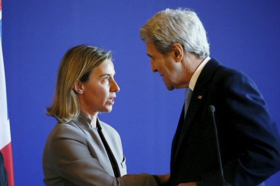 Federica Mogherini, John Kerry