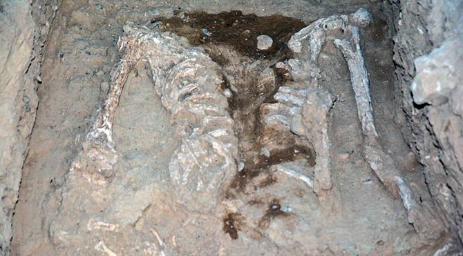 İran’da 7.000 yıllık mezarlık bulundu