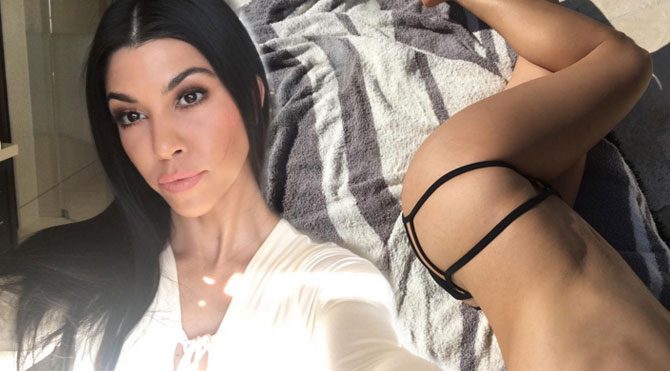 Kourtney Kardashian’ın seksi pazar paylaşımı