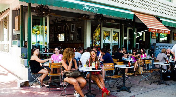News Cafe South Beach