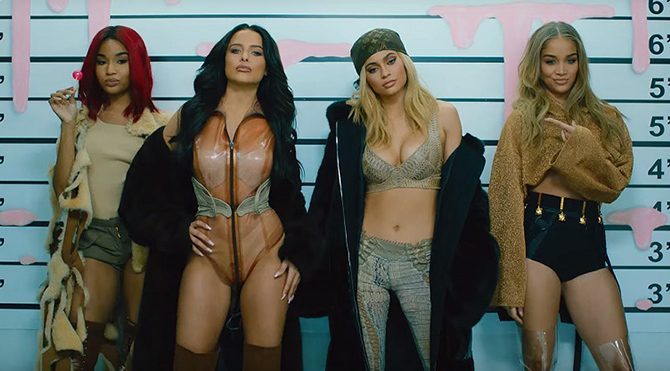 Soyguncu Kylie Jenner iş başında