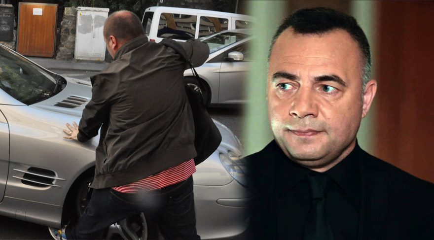 Oktay Kaynarca magazin muhabirinin ayağını ezdi