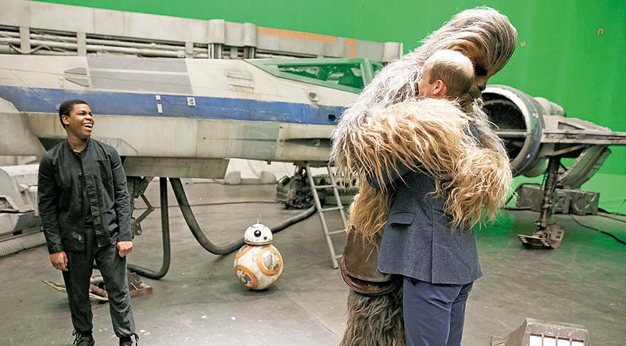 Prensler ‘Star Wars’ hayranı çıktı