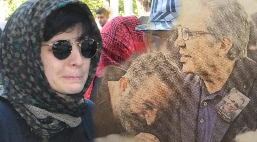 Attila Özdemiroğlu cenazesinden çok konuşulacak Cem Yılmaz fotoğrafı