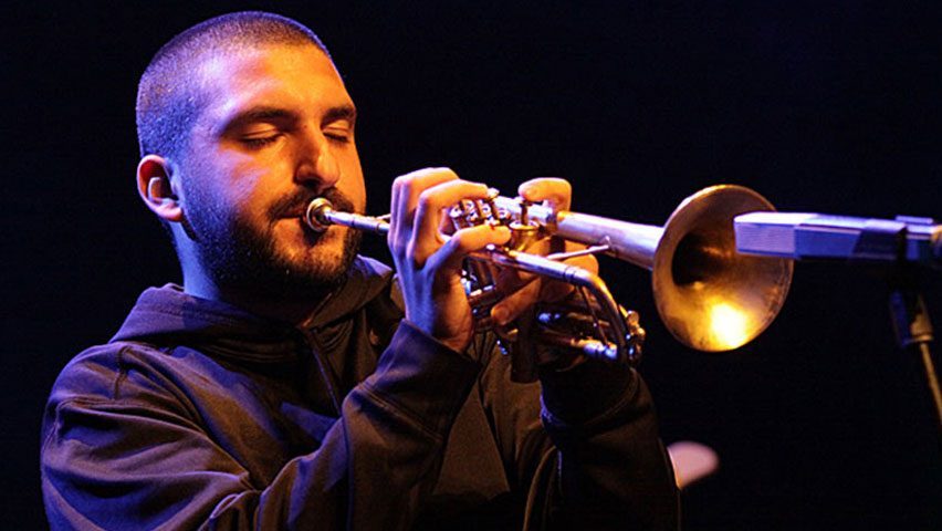 Trompet ustasından müthiş performans