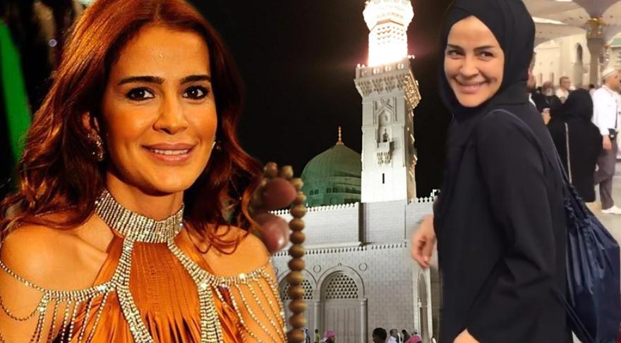 Erdal Acar’ın eski eşi Emel Yıldırım kutsal topraklarda