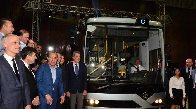 Adana'da Temsa'nın elektrikli otobüsü tanıtıldı