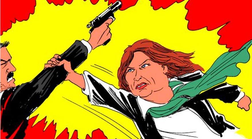 Latuff, Dilek Dündar’ı çizdi