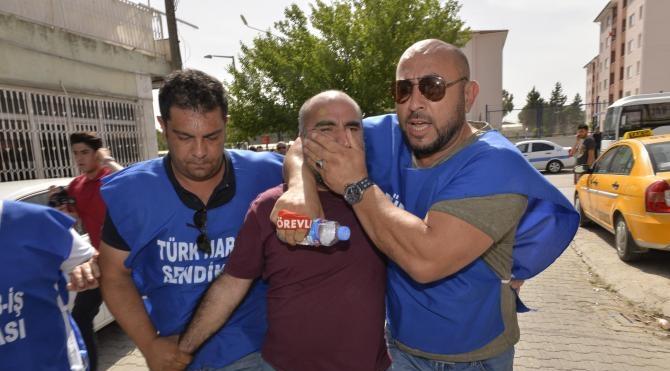 Türk Harb-İş üyeleri İncirlik'te eylem yaptı