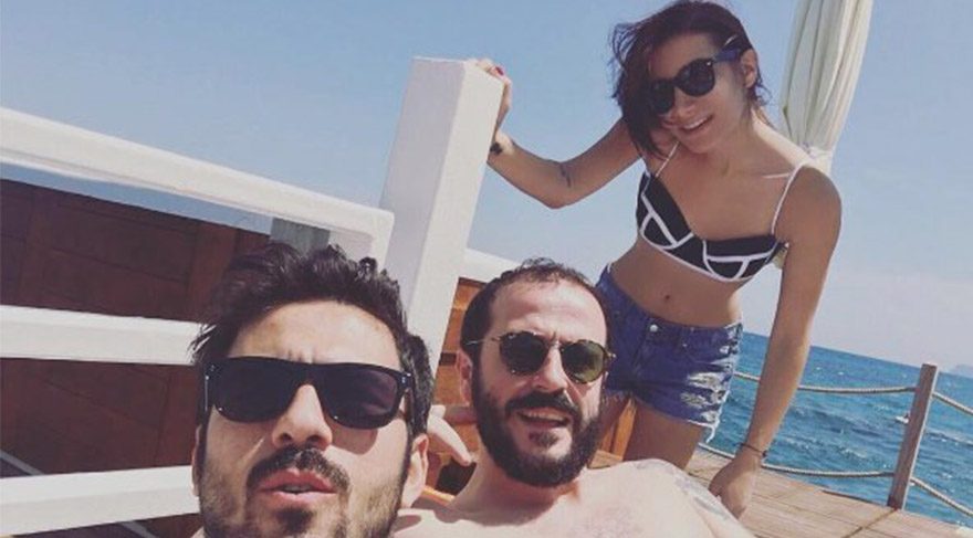 İrem Derici deniz sezonunu açtı