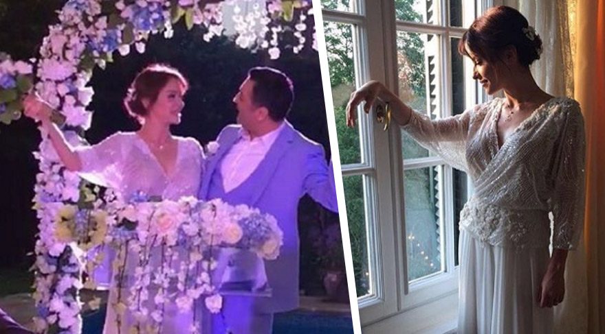 Kiralık Aşk’ın Yasemin’i Sinem Öztürk Mustafa Uslu ile evlendi
