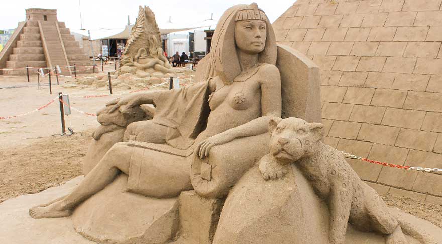 Antalya Kum Heykel Festivali başladı