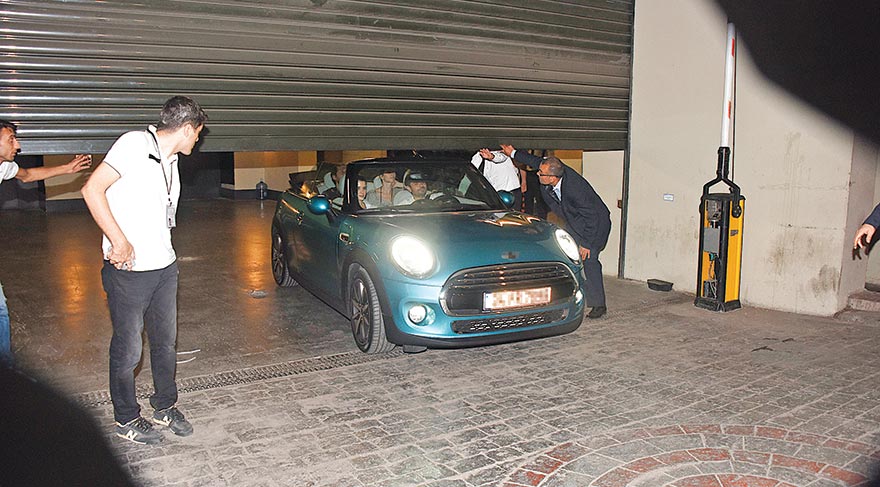 Yeni arabayla ilk kaza