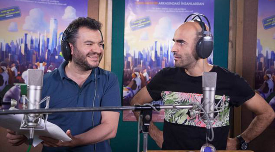 Alper Kul ve Çağlar Çorumlu sesleriyle animasyon hayvanlara hayat verdi