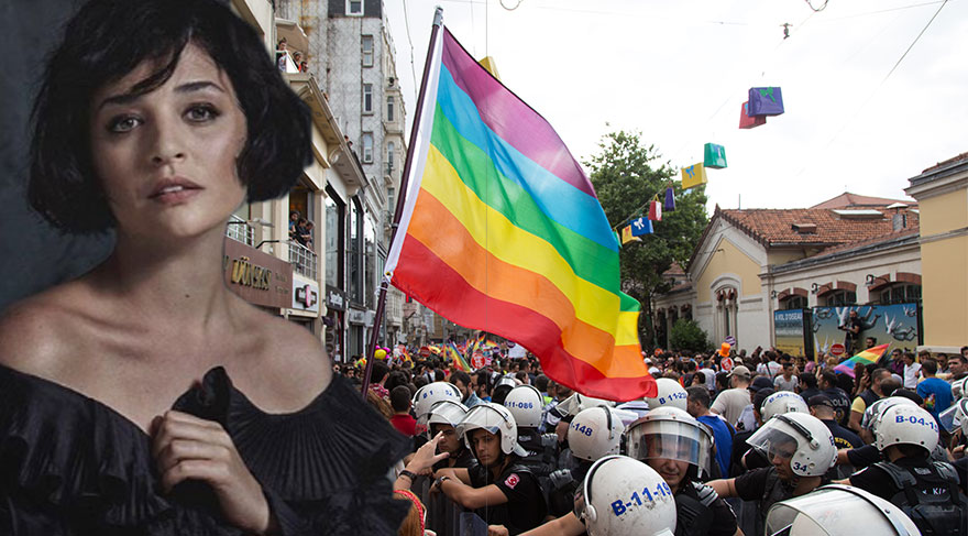 LGBTİ Onur Yürüyüşü’ne Gonca Vuslateri’den destek