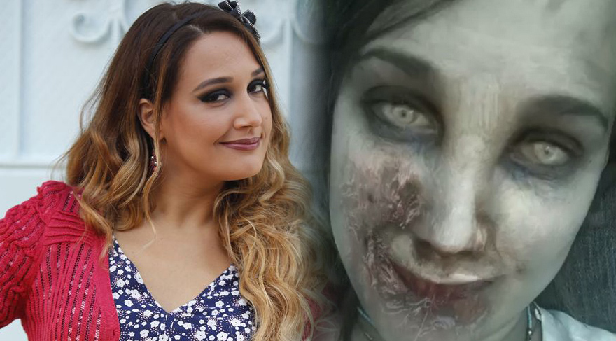 Gupse Özay Walking Dead dizisindeki zombilerden biri olursa