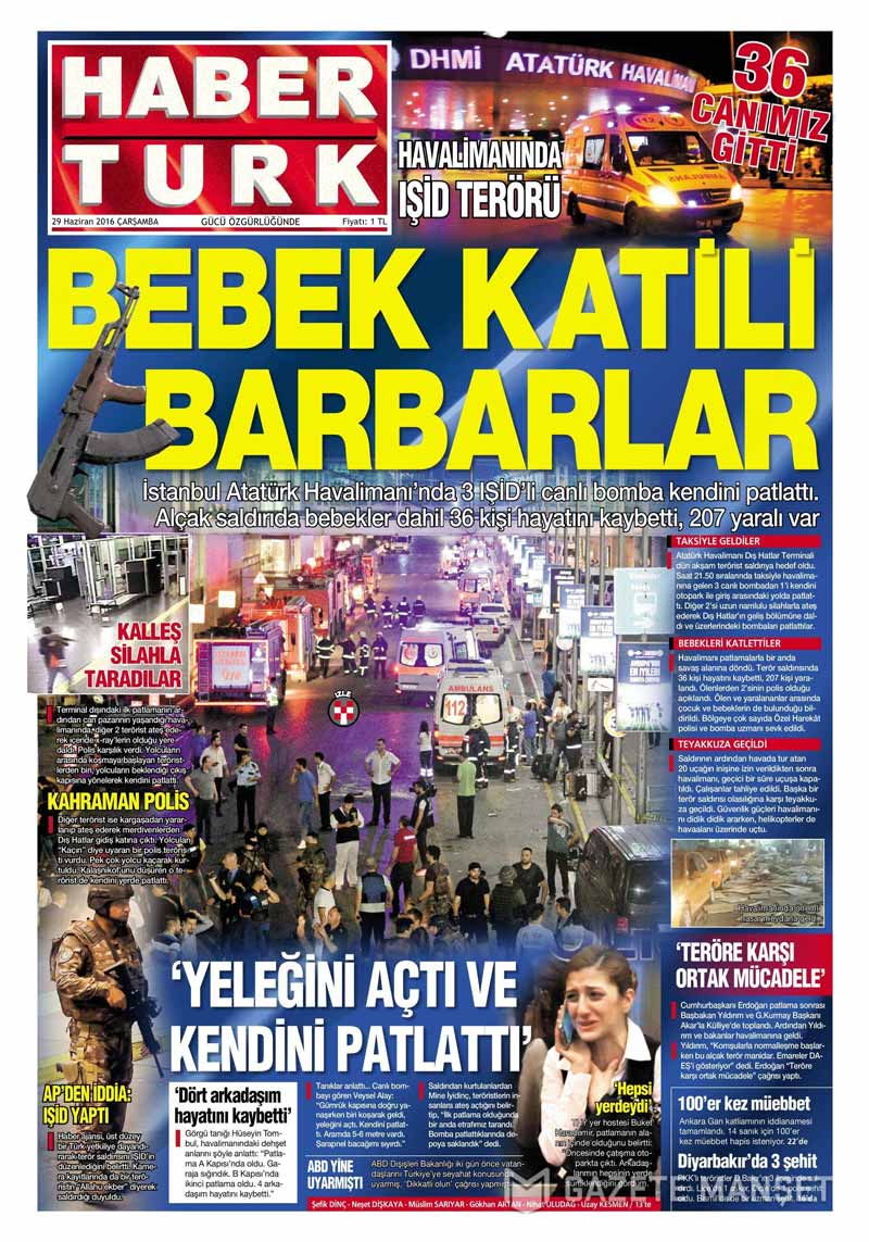 İşte Atatürk Havalimanı saldırısıyla ilgili tüm haberler 52