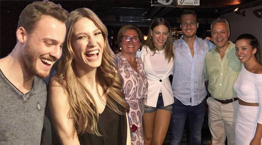 Serenay Sarıkaya, Kerem Bürsin’in ailesiyle tanıştı