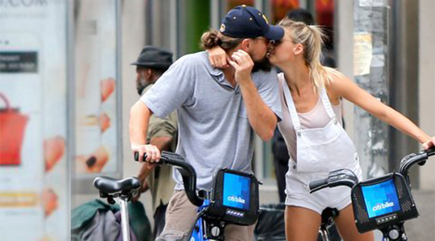 Leonardo DiCaprio ve bisikletli aşk hikayesi