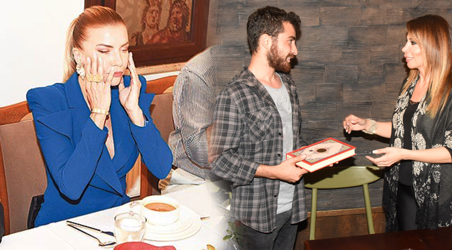 İvana namaz kılıyor, Linet Kuran’ı Kerim dağıtıyor