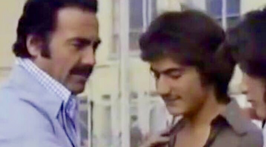 Mehmet Ali Erbil kariyerindeki ilk filmden bir kare paylaştı