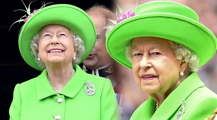 Kraliçe 2. Elizabeth’in 90. doğum günü stili