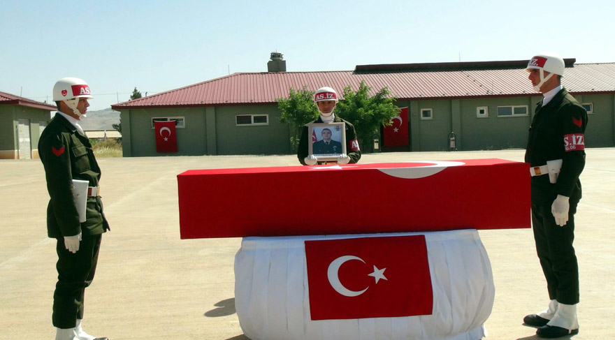 Nusaybin şehidi Astsubay Arif Çakır uğurlandı