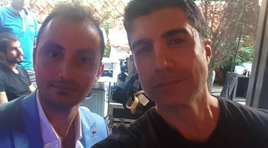Özcan Deniz seri katile benzeyen oyuncuyla selfie çekti sosyal medya karıştı