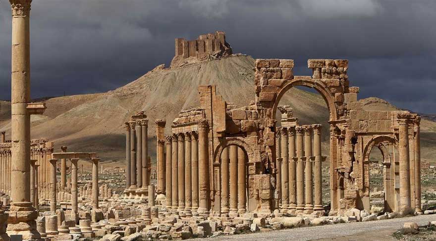 Palmira işgal altında