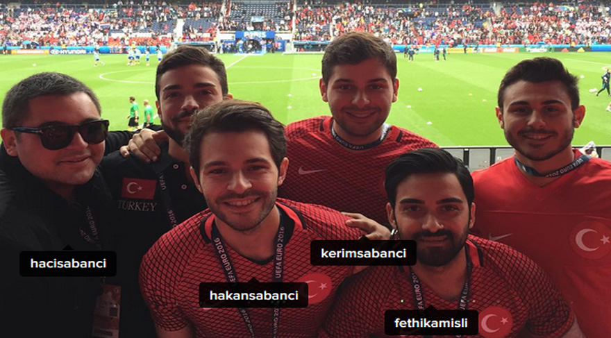 Sabancı erkekleri üzüldü