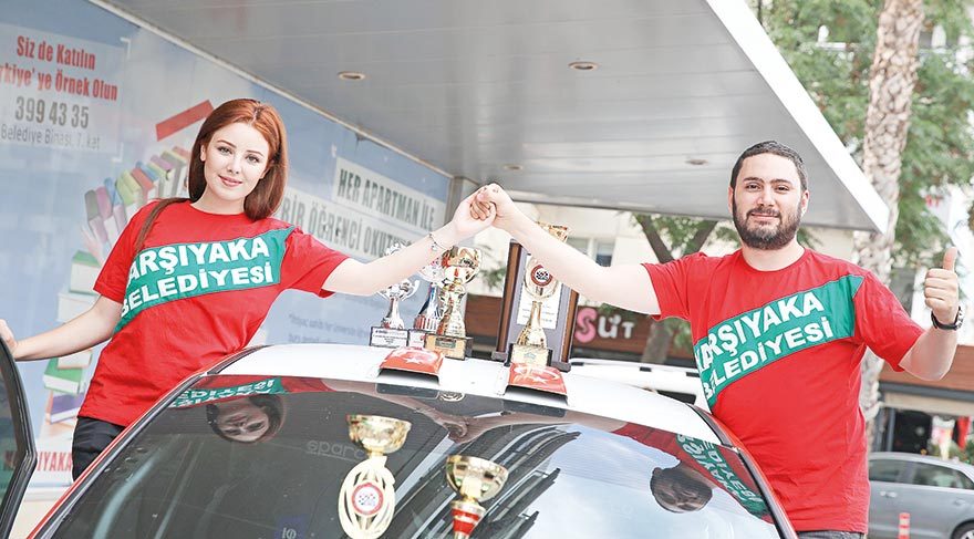Ecem’in takımı rallide 2. oldu