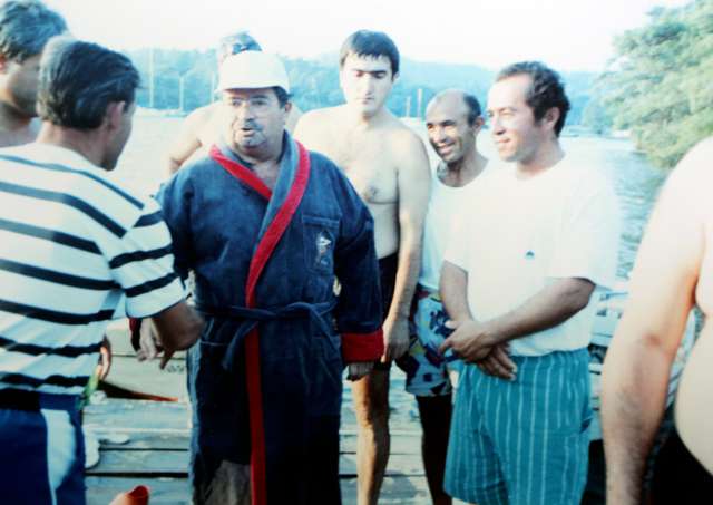 İşte Özal'ın Okluk Koyu'ndaki anlarından tatil anlarından kareler... Kaynak: Depo Photos-DHA
