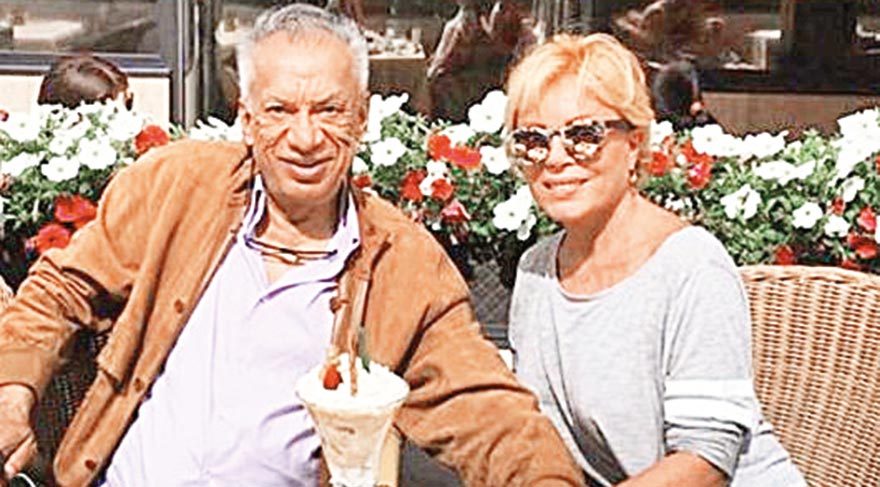 Semiramis Pekkan ve Hint asıllı İngiliz eşi Gulu Lalvani başbaşa