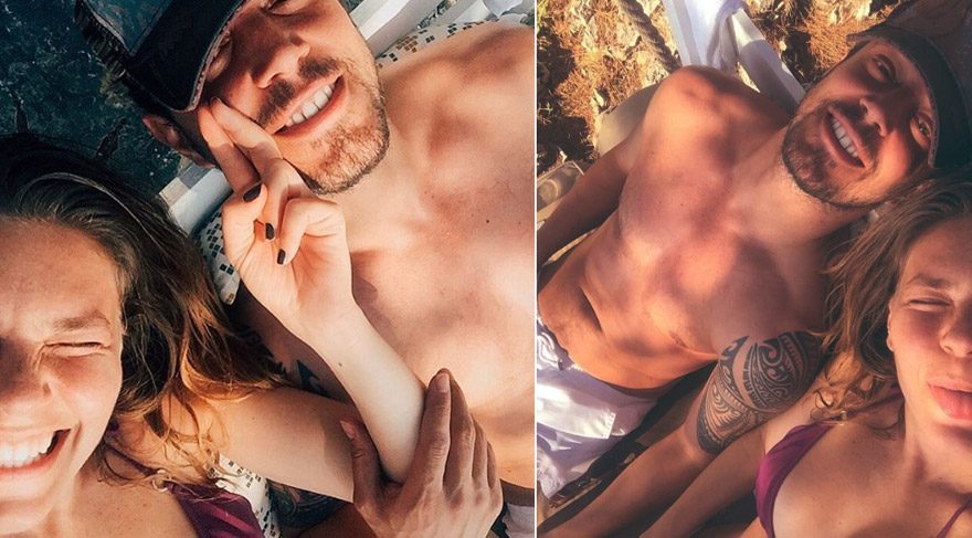 Aslı Enver ve Murat Boz’un tatilden ilk fotoğrafı